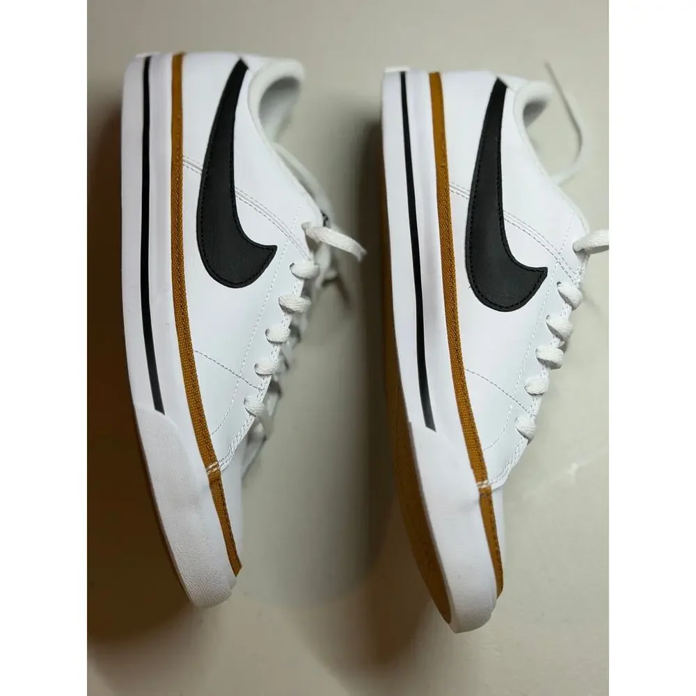 NEW! 7Y Nike Court Legacy GS White Little & Big Kid Unisex Sneakers